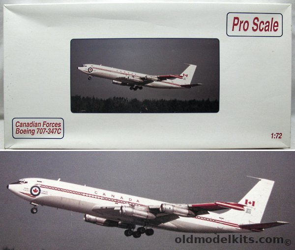 Pro Scale 1/72 Canadian Armed Forces Boeing 707-347C 'Air Transport Command' (RCAF Royal Canadian Air Force), 91-53 plastic model kit